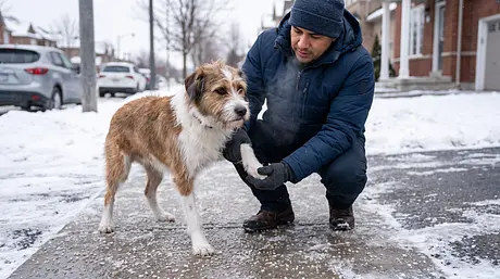 Winterveiligheid voor honden: Kou, ijszout en poten