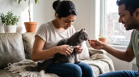 Hoe je de nagels van je kat trimt zonder gevecht